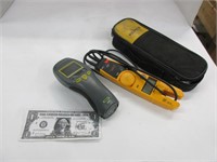 Moisture meter & a fluke T5 600 electrical tester