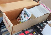 BOX OF 1982 TOPPS FOOTBALL CARDS