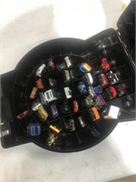 DIE CAST CARS W/ CASE