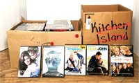 Selection of DVDs- Contents of 2 Boxes