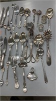 Silver Plate Silverware Lot