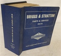 Briggs & Stratton Parts/Service Data Binder
