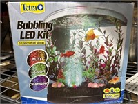 Tetra Bubbling LED Aquarium Kit 3 Gallons,