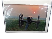 2005 Signed Cannon Artwork of Fort Hill