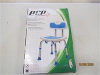 PCP padded bath safety seat, new in box.