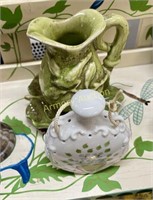 POTPOURRI HANGER - PITCHER AND DISH