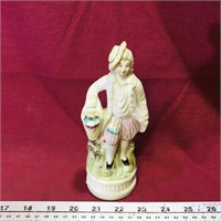 Vintage Bisque Figurine (7 1/4" Tall)