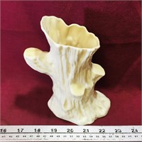 Irish Belleek Ceramic Flower Vase (Vintage)