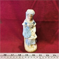 Vintage Bisque Figurine (6 1/4" Tall)