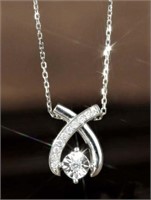 18K Gold Natural Diamond Necklace