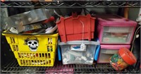 L- Huge Lot Of Hardware Items And Tools