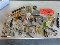 Large Lot of Fishing Supplies/Accessories