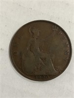 1920 GREAT BRITAIN ONE PENNY