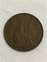 1946 GREAT BRITAIN ONE PENNY