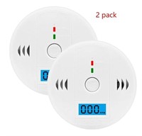 2 Pack CO Carbon Monoxide Detector