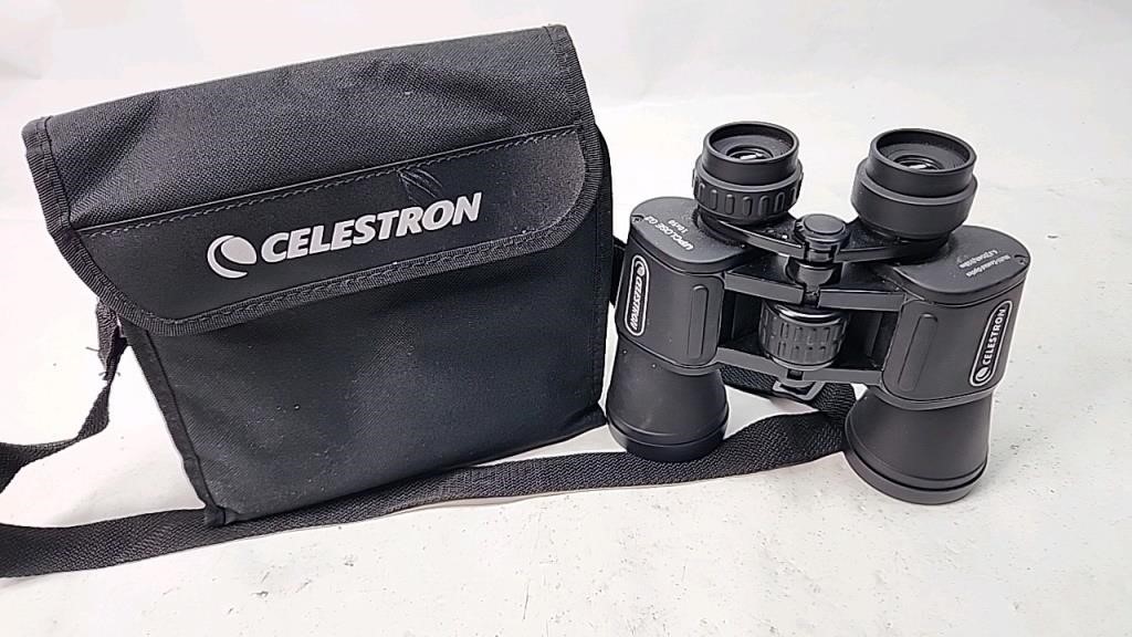 Celestron binoculars with case