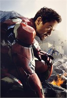 Avneger  Photo Robert Downey Jr. Autograph