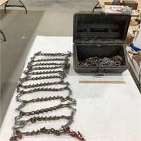Craftsman toolbox w/tire chains