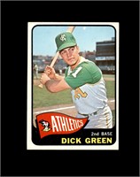 1965 Topps #168 Dick Green EX to EX-MT+