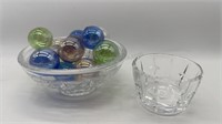 Waterford Crystal Small Dish, Bowl, Glass Balls