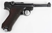 1934 CODE S/42 DATED CHAMBER LUGER SEMI AUTO