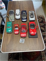 Metal sport cars collectibles