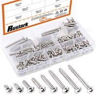 Rustark 150-Pcs [#10 3/8" to 1-3/4"] 304