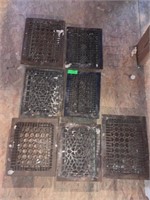 Decorative Cast Iron Floor registers. Loft