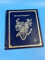 Antique Book " The Great Composers "