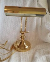 Stafford solid brass piano lamp new in box