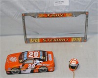 3 TONY STEWART NASCAR COLLECTIBLES