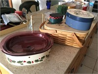 Baskets, Cooking Pot & Frame