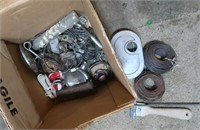 2 Rolls Tie Wire, Hose Clamps & More