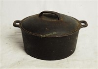 Antique 10" Cast Iron Dutch Oven Stew Pot