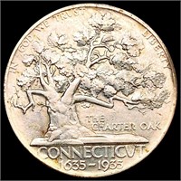 1935 Connecticut Half Dollar GEM BU