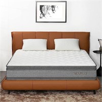 MOLBLLY 12" Cooling-Gel Memory Foam Queen Mattress