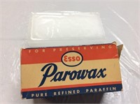 Esso Parowax pure refined Paraffin