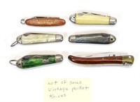 Lot of Mini Vintage Pocket Knives