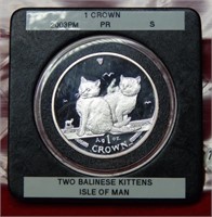 2003 PM Isle of Man Silver Crown