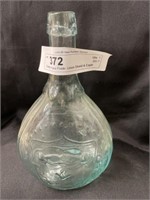 Glass Aqua Flask- Union Shield & Eagle