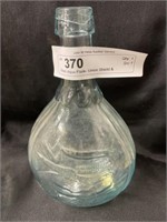 Glass Aqua Flask- Union Shield & Eagle-A.R.S