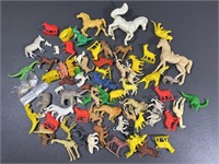 Miscellaneous Plastic Animal Toys