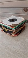 Box lot of 45 records condition varies