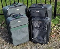 2 2pc luggage sets