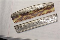 Victorian Lucite Comb with Cap