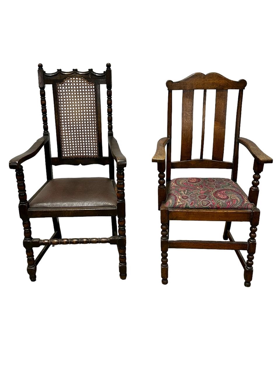 Lot of 2 Antique Chairs