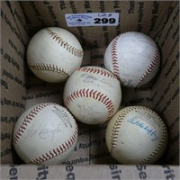 Assorted Autographed Baseballs - NO COA's