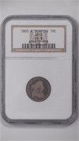 1805 Bust Dime 4 Berries NGC VG8 JR-2