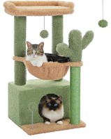 PETEPELA CAT TOWER FOR INDOOR CATS CONDO - DAMAGED