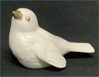 Vintage Goebel White Ceramic Bird